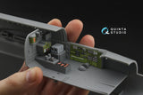 1/32 Quinta Studio A-26C Invader 3D-Printed Interior (Hobby Boss) (with 3D-printed resin parts) QD+32250