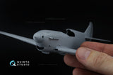 1/48 Quinta Studio LaGG-3 series 66 Radiators cowls and spinner (Zvezda) QT48067