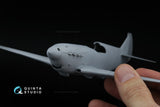 1/48 Quinta Studio LaGG-3 series 66 Radiators cowls and spinner (Zvezda) QT48067