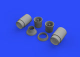 1/48 Eduard Aircraft- F-14A exhaust nozzles 1/48 for TAM (Resin) 648311