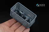 1/48 Quinta Studio LaGG-3 series 66 Radiators cowls and spinner (Zvezda) QT48067