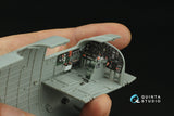 1/48 Quinta Studio B-25J Mitchell Glass Nose 3D-Printed Interior (for HKM kit) 48436