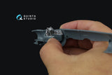 1/72 Quinta Studio MiG-21PFM Gray 3D-Printed Interior (for Eduard kit) 72109