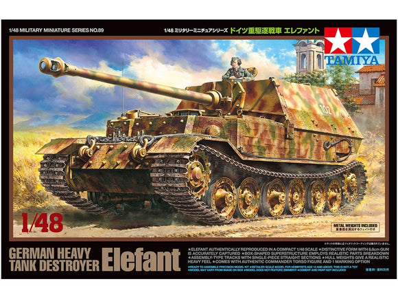 1/48 Tamiya German Elefant Heavy Tank Destroyer 32589