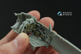 1/48 Quinta A6M2 Zero (Mitsubishi Prod.) 3D-Printed Interior (for Academy kit) 48468