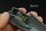 1/72 QUINTA STUDIO F6F-3 Hellcat 3D-Printed Interior (for Eduard) 72147