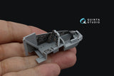 1/72 Quinta Studio Mi-35M Gray 3D-Printed Interior (for Zvezda kit) 72112