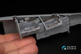 1/48 Quinta Studio F-4G early 3D-Printed Interior (Zoukei Mura SWS) (with 3D-printed resin parts) QD+48448