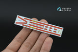 1/24 Quinta Studio Sabelt 2inch seat belt harness, red (With metal buckles) (all kits) QR+24002