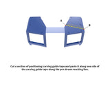DSPIAE Hard Edged Carving Tape with Adhesive Back 3mm x 30m (for Panel Lines) DSP-CG-03