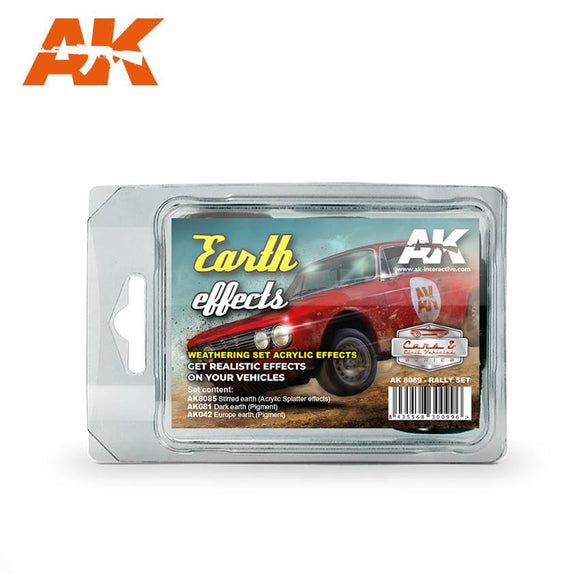 AK Interactive Earth Effects (Rally) Weathering Set AK8089