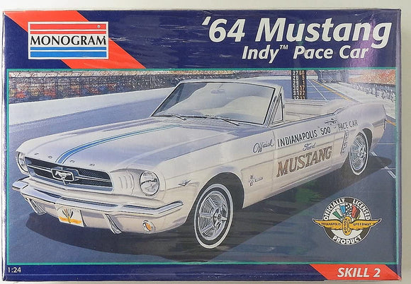 1/24 Monogram 1964 Mustang Indy Pace Car (1995) 2456 Sealed
