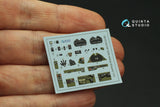 1/72 QUINTA STUDIO F6F-5 Hellcat 3D-Printed Interior (for Eduard) 72148