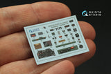1/72 QUINTA STUDIO P-47D Thunderbolt  Bubbletop 3D-Printed Interior (for Tamiya) 72153