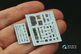 1/72 QUINTA STUDIO P-47D Thunderbolt  Bubbletop 3D-Printed Interior (for Tamiya) 72153