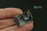1/72 QUINTA STUDIO P-47D Thunderbolt  Bubbletop 3D-Printed Interior (for Tamiya) 72153