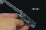 1/72 Quinta Studio MiG-21PFM Gray 3D-Printed Interior (for Eduard kit) 72109