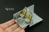1/32 Quinta Studio Boeing B-17G Pilot's cockpit. 3D-Printed Interior (for HKM kit) 32218