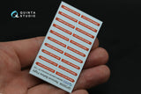 1/35 Quinta "Remove Before Flight" standard external streamer 24", 20 Pcs QP35006