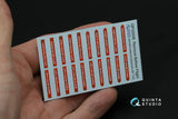 1/32 Quinta "Remove Before Flight" standard external streamer 24", 20 Pcs QP32008
