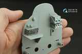 1/32 Quinta Studio Boeing B-17E/F Radio operator's compartment 3D-Printed Interior (for HKM kit) 32234