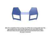 DSPIAE Hard Edged Carving Tape with Adhesive Back 3mm x 30m (for Panel Lines) DSP-CG-03