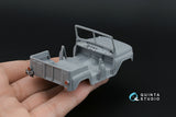 1/43 Quinta Studio UAZ-469 truck 3D-Printed Interior (for Zvezda kits) 43003