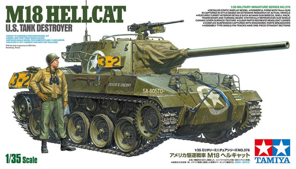 1/35 Tamiya Us Tank Destroyer M18 Hellcat 35376
