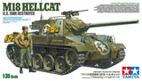 1/35 Tamiya Us Tank Destroyer M18 Hellcat 35376