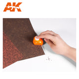 AK Interactive Leaves Punching Sheet Set (4 pcs, A4 size) AK8147