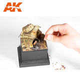 AK Interactive Leaves Punching Sheet Set (4 pcs, A4 size) AK8147