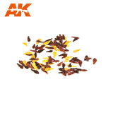 AK Interactive Leaves Punching Sheet Set (4 pcs, A4 size) AK8147