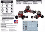 1/24 Atlantis Red Baron Tom Daniel Show Rod M6740
