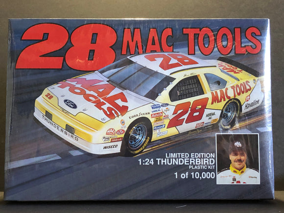 1/24 Monogram #28 Ernie Ervan MAC TOOLS 1994 Ford Thunderbird (Sealed)