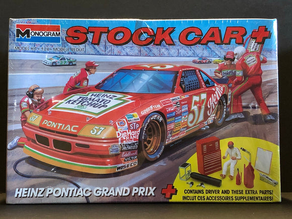 1/24 Monogram #57 Hut Strickland Heinz Pontiac Grand Prix (Sealed)