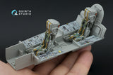 1/32 Quinta Studio Tornado Gr.4 3D-Printed Interior (Italeri) (with 3D-printed resin parts) QD+32228