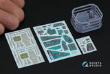 1/48 Quinta Studio Mi-24P Hind-F 3D-Printed full Interior (Trumpeter) (with 3D-printed resin parts) QD+ 48516
