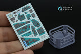 1/48 Quinta Studio Mi-24P Hind-F 3D-Printed Panels Only (Trumpeter) (with 3D-printed resin parts) QDS+ 48516
