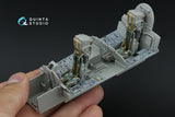 1/32 Quinta Studio Tornado IDS Italian 3D-Printed Interior (Italeri) (with 3D-printed resin parts) QD+32230