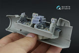 1/48 Quinta Studio Tornado IDS 3D-Printed Interior (for Italeri kit) (with 3D-printed resin parts) QD+ 48518