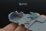 1/48 Quinta Studio Mi-24P Hind-F 3D-Printed Panels Only (Trumpeter) (with 3D-printed resin parts) QDS+ 48516