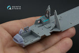 1/48 Quinta Studio Mi-24P Hind-F 3D-Printed full Interior (Trumpeter) (with 3D-printed resin parts) QD+ 48516