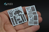 1/48 Quinta Studio AH-64A 3D-Printed Interior (Academy/Modelist) 48572