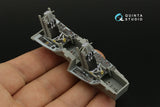 1/48 Quinta Studio F-16D (block 50)  3D-Printed Interior (for new tool 2022 Kinetic kit) 48408