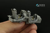 1/48 Quinta Studio F-16D (block 50)  3D-Printed Interior (for new tool 2022 Kinetic kit) 48408