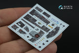 1/32 Quinta F-104S-ASA 3D-Printed Interior PARTIAL SET (for Italeri kit) QDS-32181