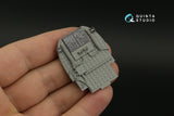 1/35 Quinta Studio AH-64D 3D-Printed Panel Only (for Takom kit) (with 3D-printed resin parts) QDS+35106