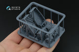 1/35 Quinta Studio AH-64A forward avionics bays 3D-Printed Interior (for Trumpeter) (with 3D-printed resin parts) QD+35144