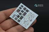 1/35 Quinta Studio AH-64A forward avionics bays 3D-Printed Interior (for Trumpeter) (with 3D-printed resin parts) QD+35144