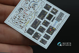 1/35 Quinta Studio AH-64A forward avionics bays 3D-Printed Interior (for Trumpeter) (with 3D-printed resin parts) QD+35144